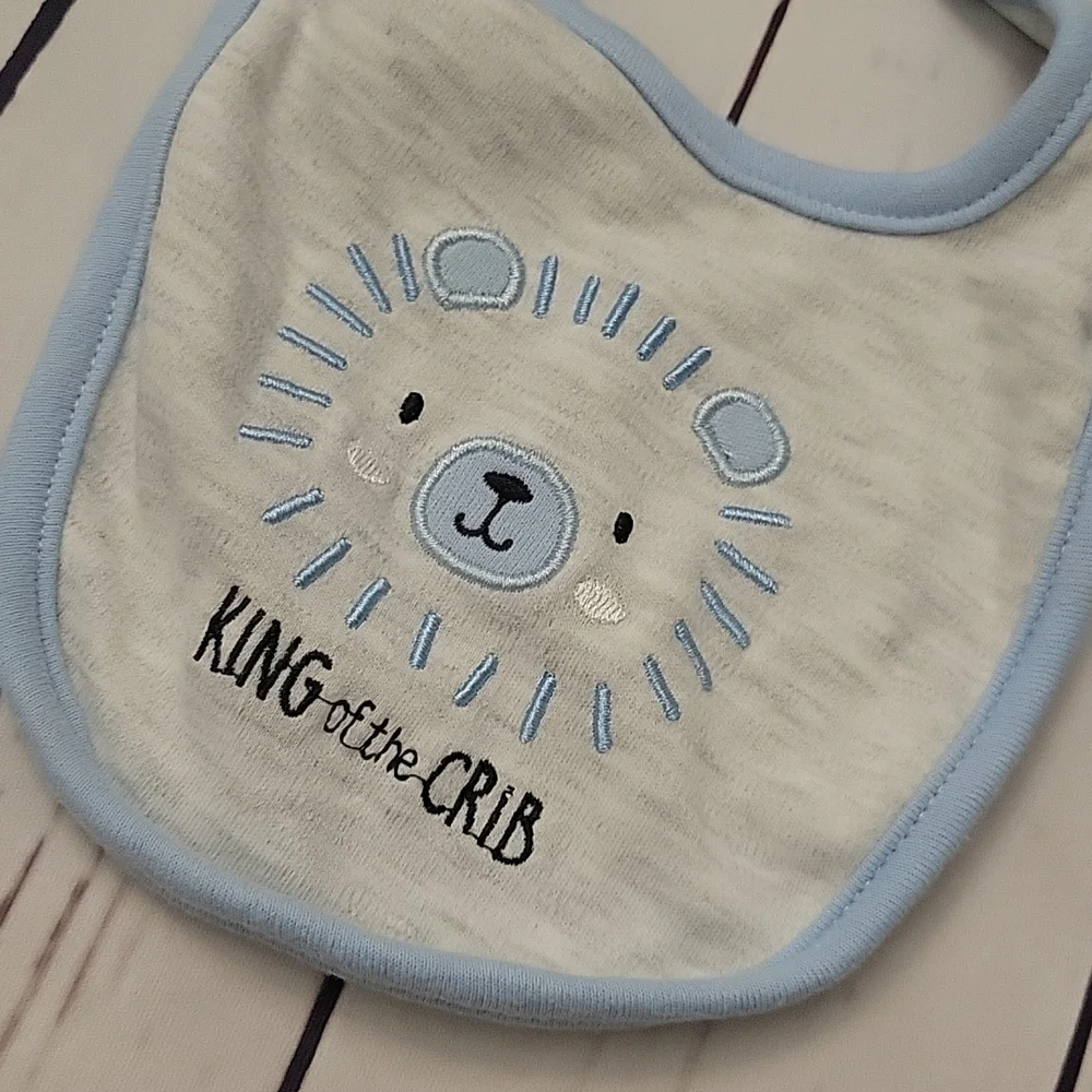 King of the Crib bib